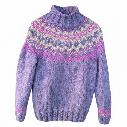 Heart(Icelandic Plötulopi sheep wool)